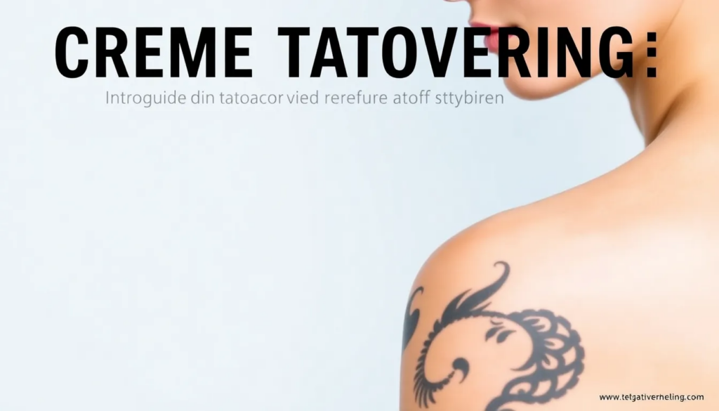 Creme Tatovering: Din Guide til Optimal Aftercare - Illustration