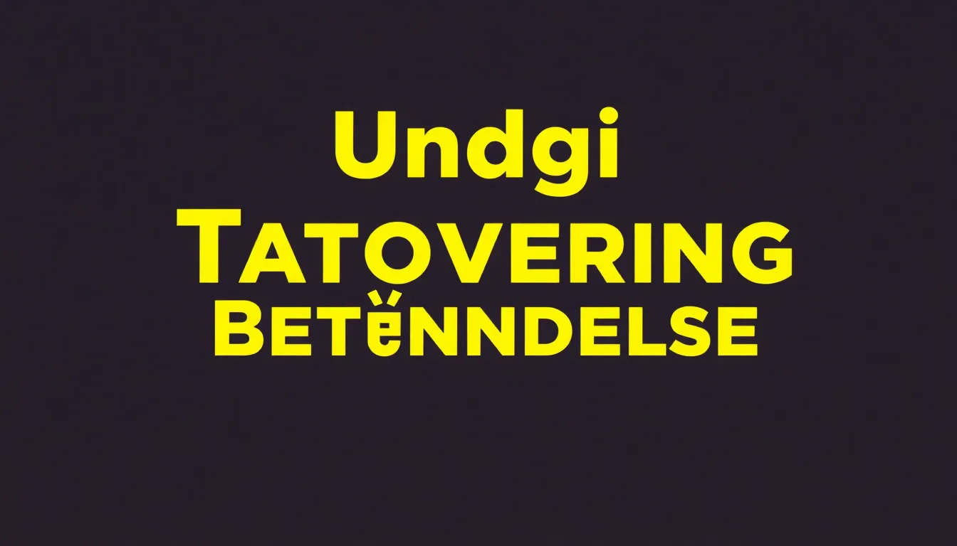 Undgå Tatovering Betændelse: Tips til Sund Hudpleje - Illustration