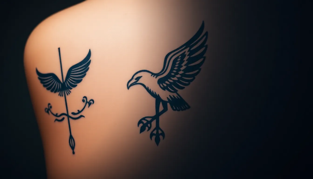 Vægt Tattoo: Balance og Harmoni i Blæk - Illustration