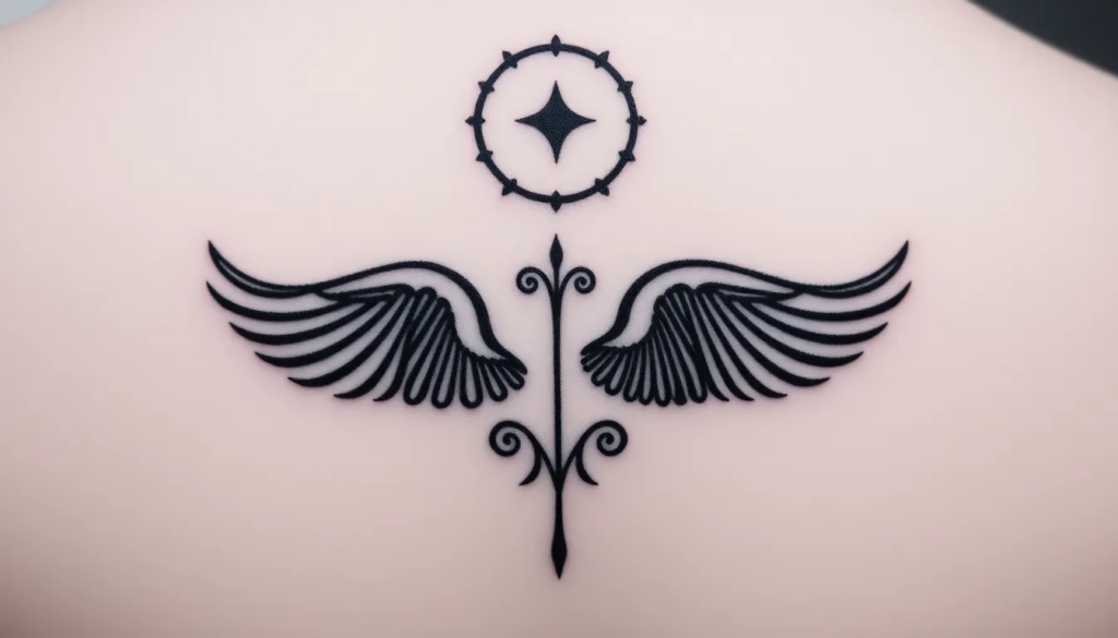 444 Tattoo: Din Spirituelle Rejse I Blæk - Illustration