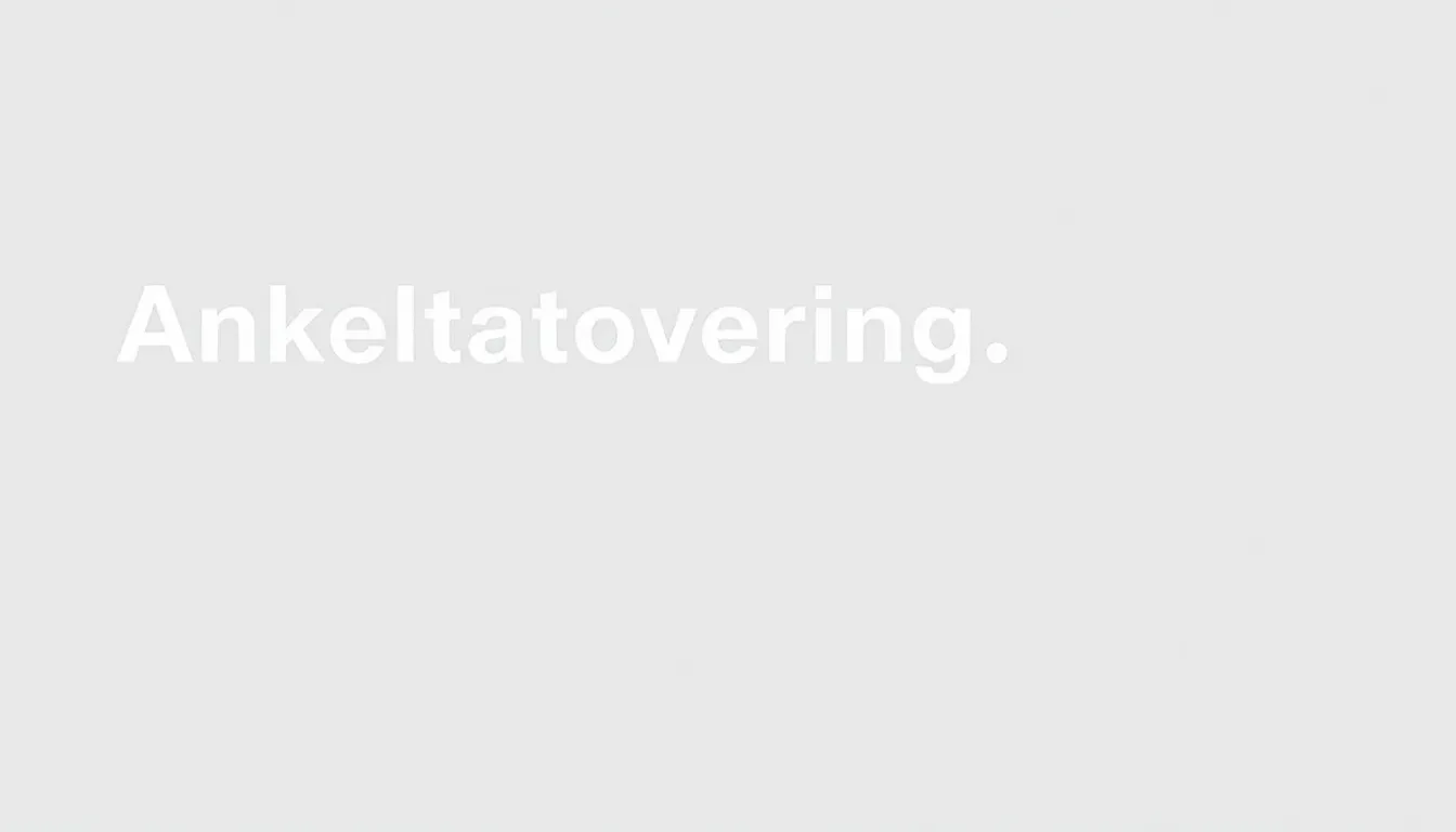 Ankeltatoveringer: Kunst, Symbolik Og Personlig Udtryk - Illustration