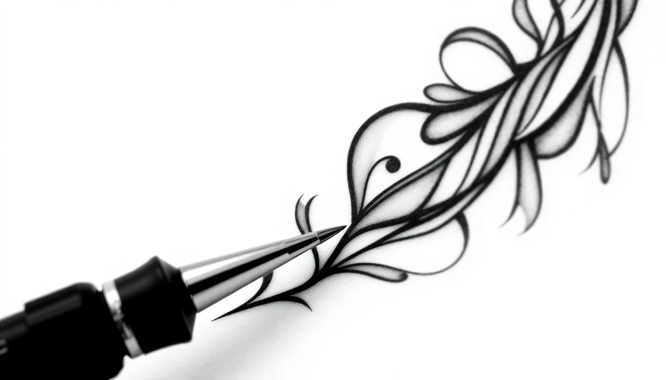 Fine Line Tatovør: Kunsten I Detaljerne - Illustration