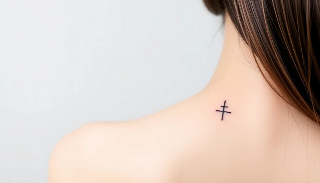Minimalistisk Tatovering: En Tidløs Trend Med Dybt Personligt Udtryk - Illustration