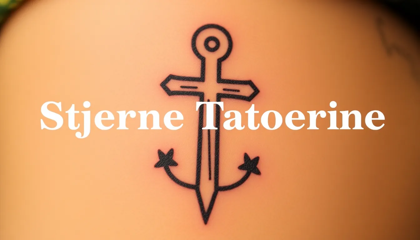 Stjerne Tatoveringer: Symbolik Og Betydning I Moderne Kunst - Illustration