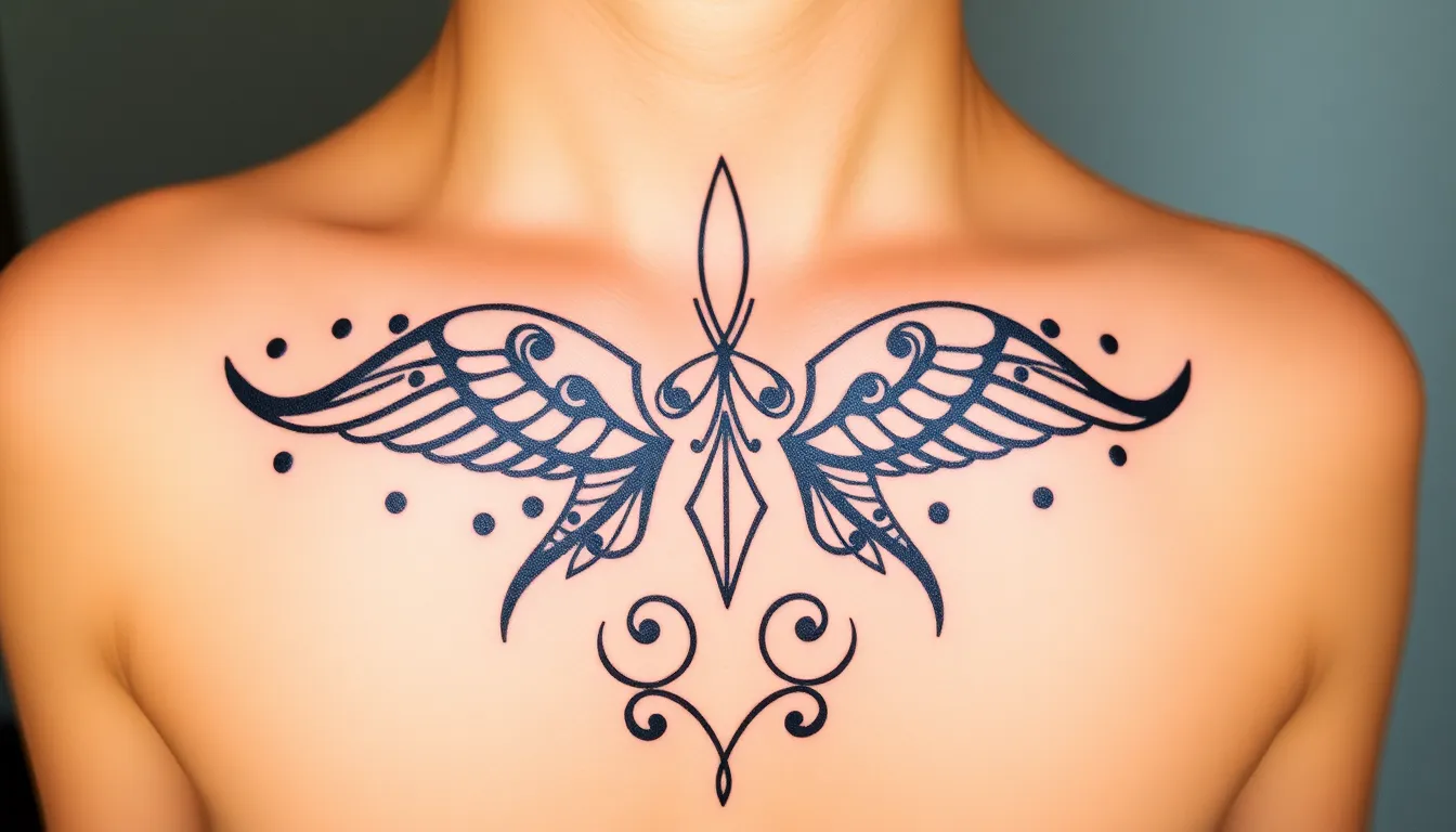 Unikke Tatoveringsdesign Der Inspirerer - Illustration