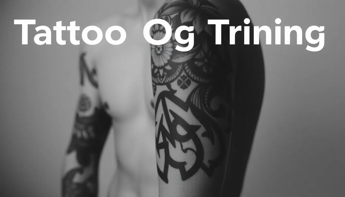 Tattoo Og Træning: Sådan Beskytter Du Din Nye Kunst Mens Du Holder Formen - Illustration