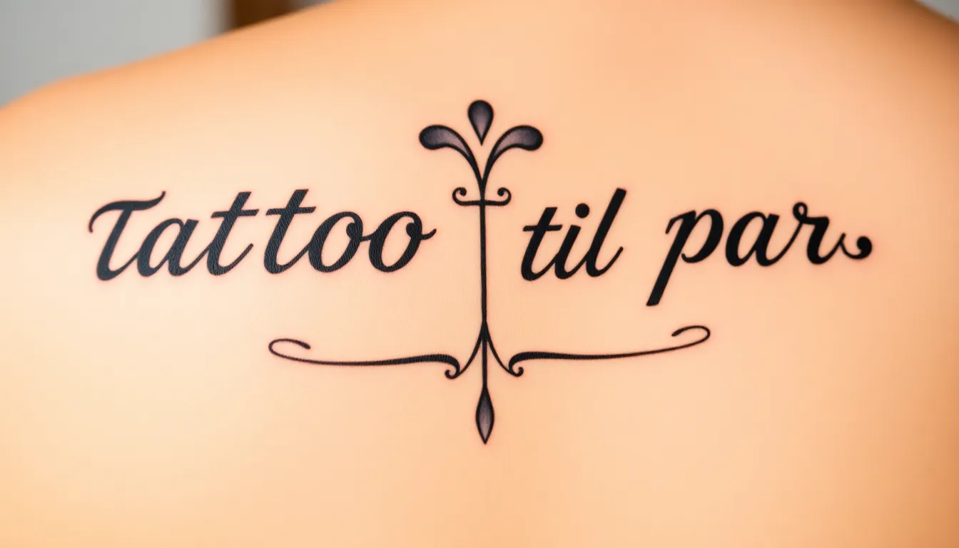 Tattoo Til Par: Skab Et Varigt Bånd Gennem Blæk - Illustration