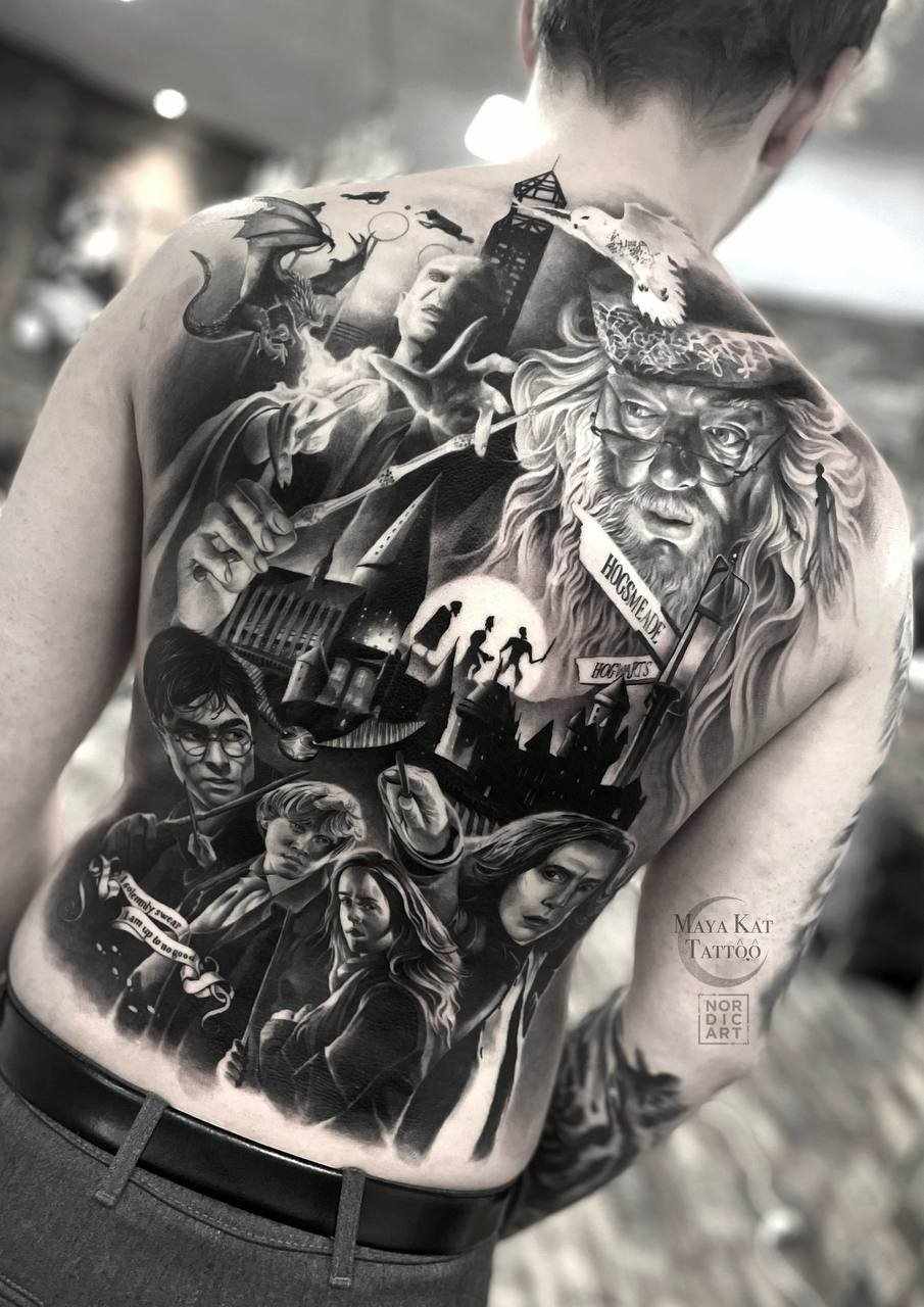 Portræt tattoo