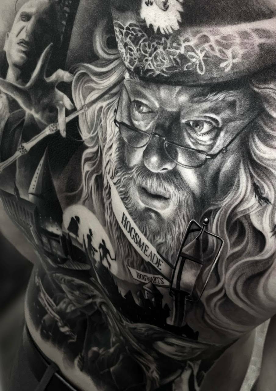 Portræt tattoo