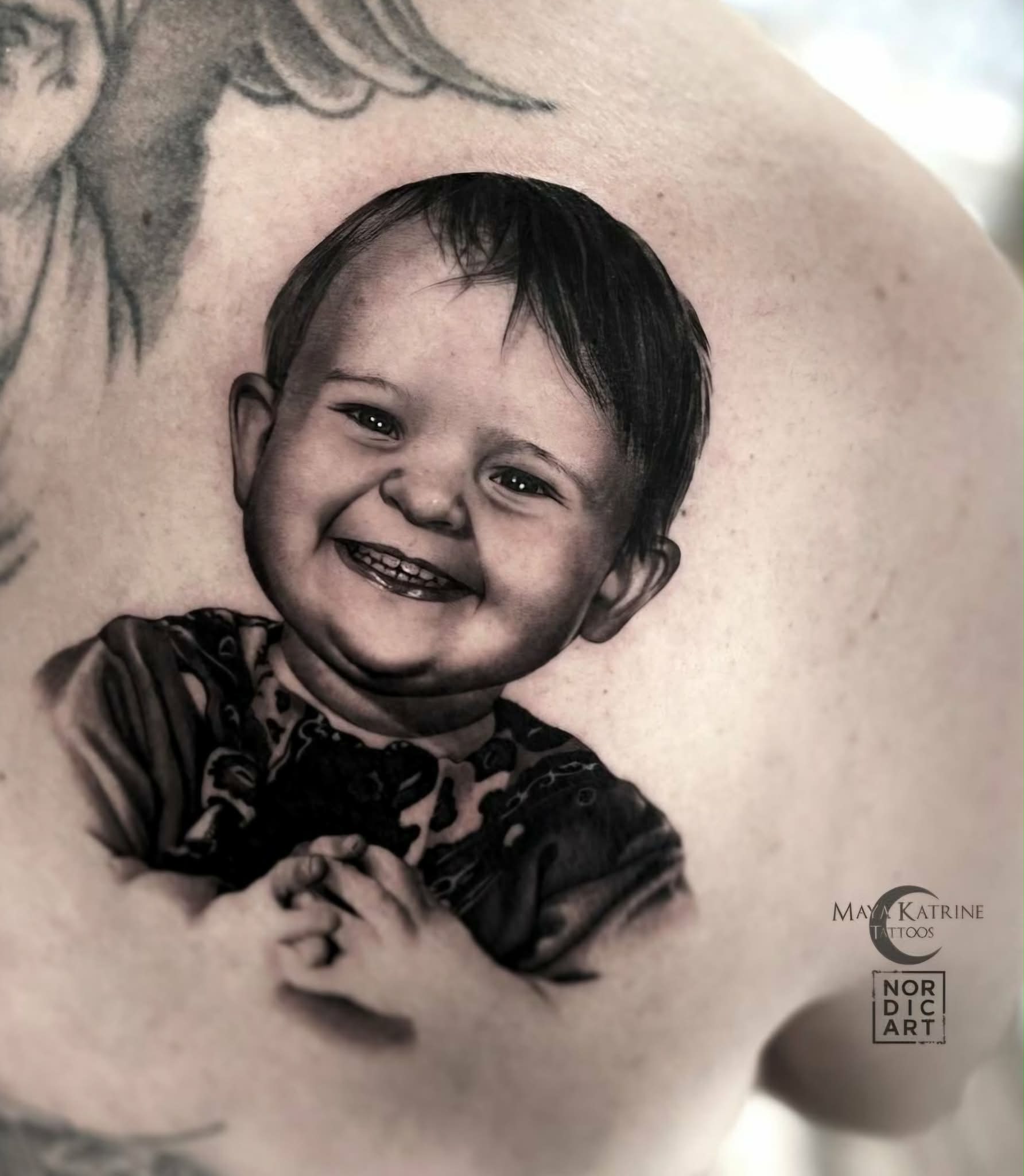 Portræt tattoo
