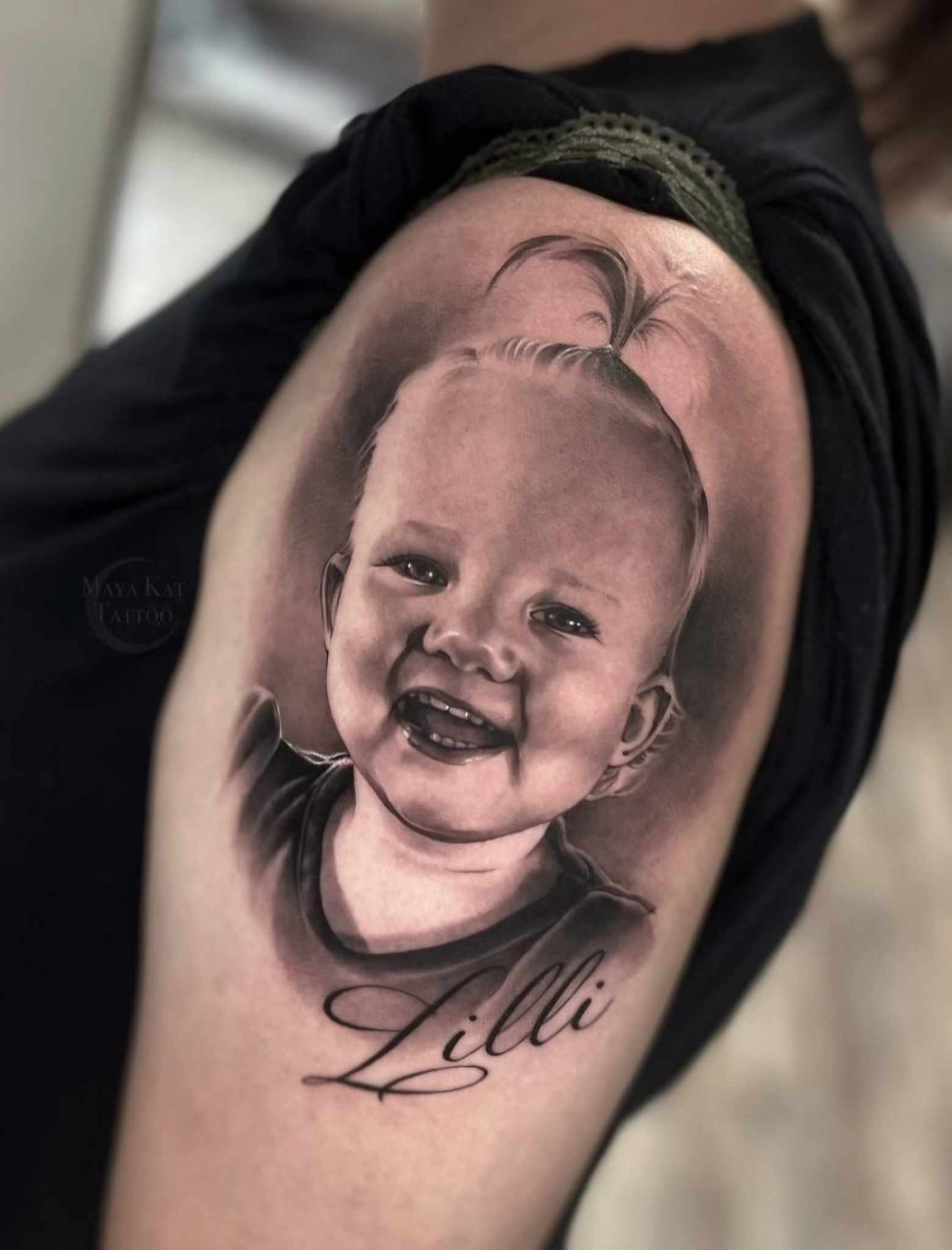 Portræt tattoo