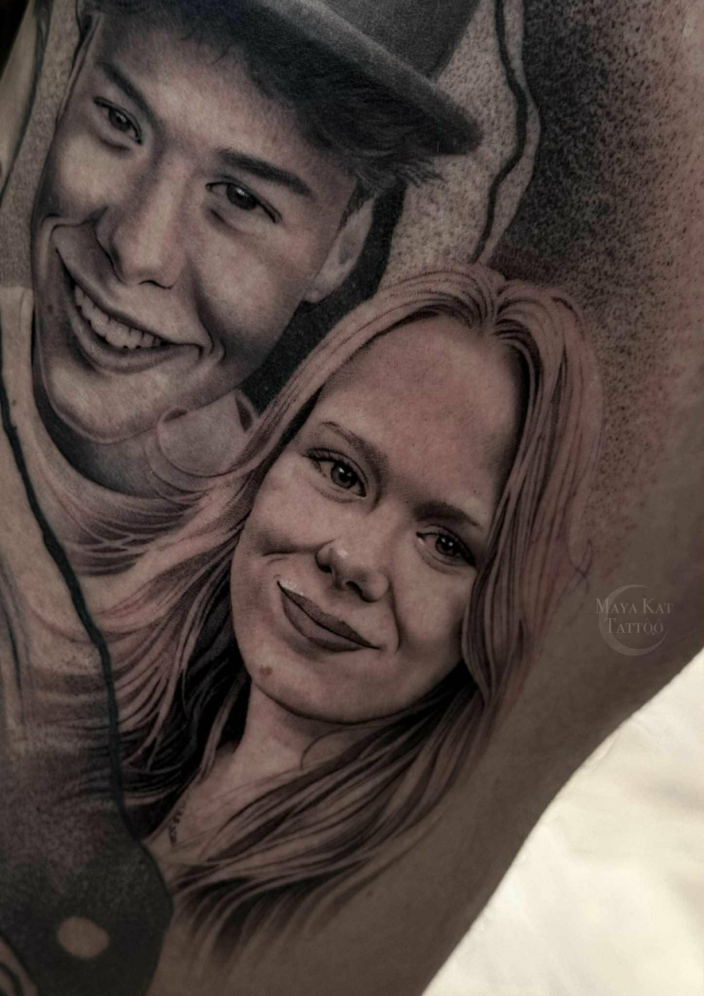 Portræt tattoo