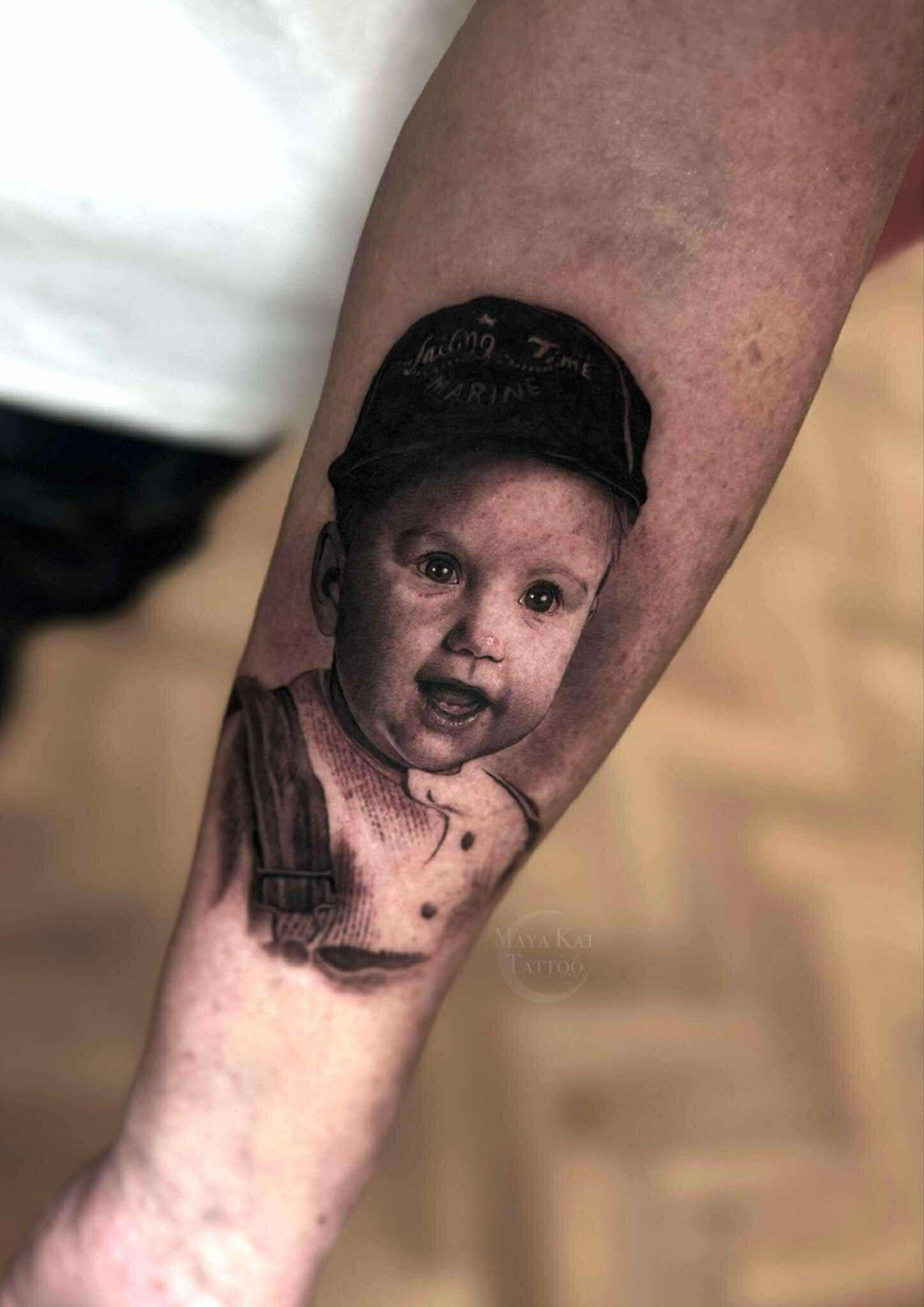 Portræt tattoo