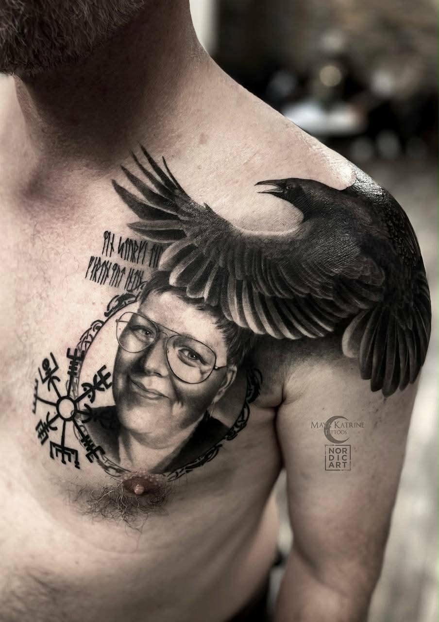 Portræt tattoo