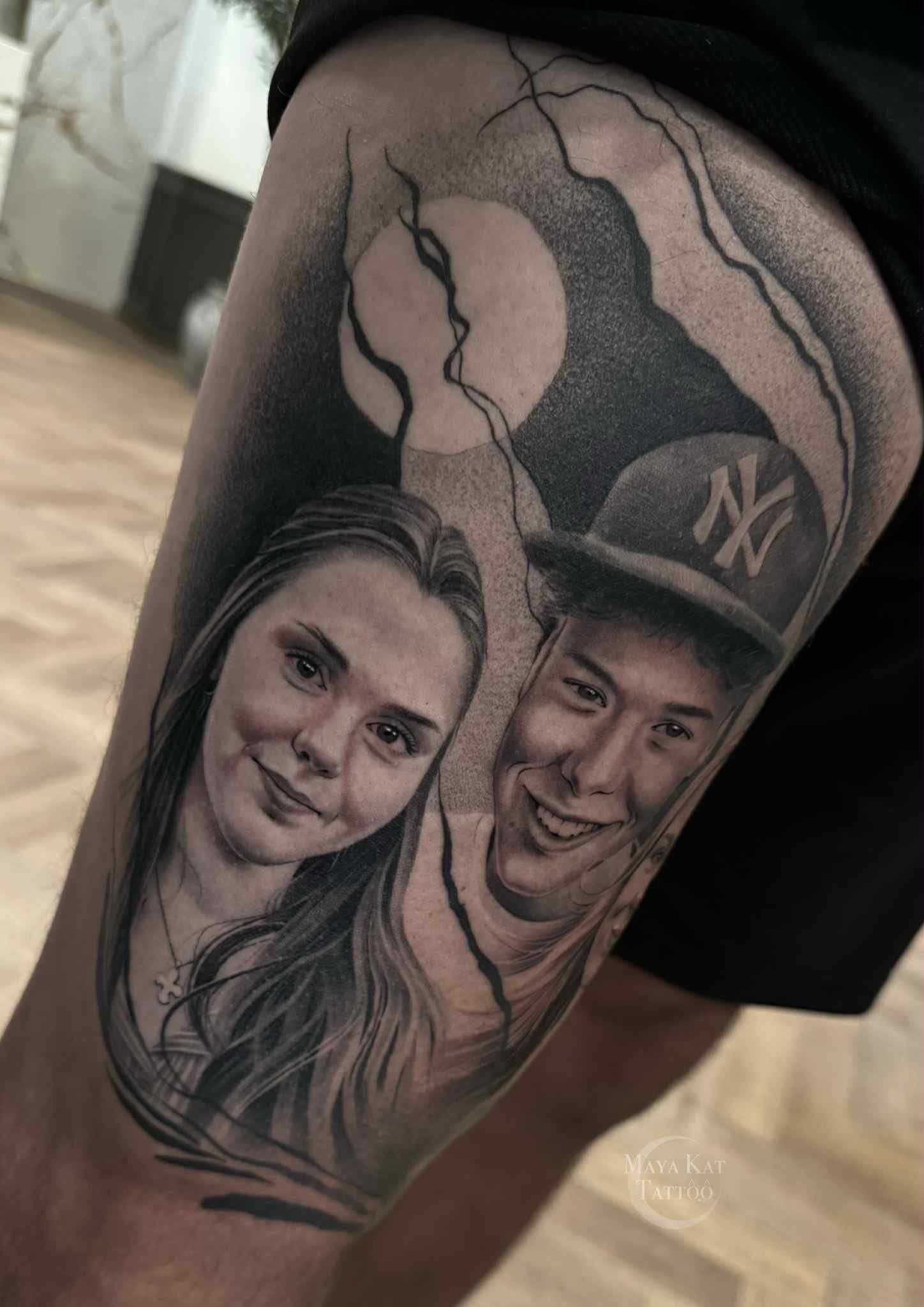 Portræt tattoo