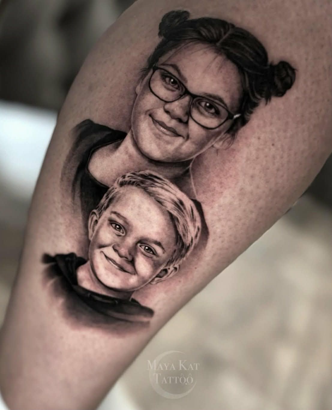 Portræt tattoo