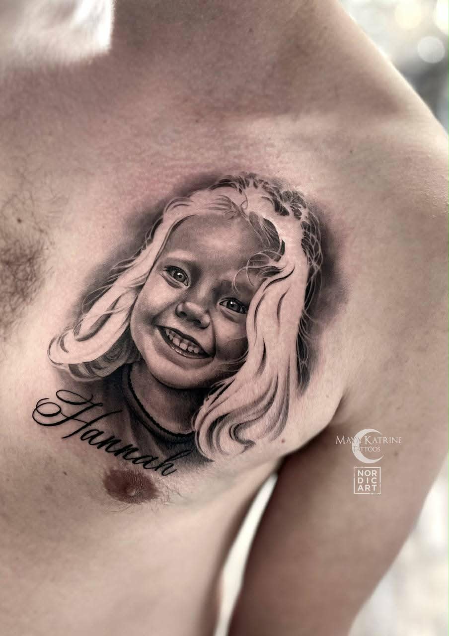 Portræt tattoo