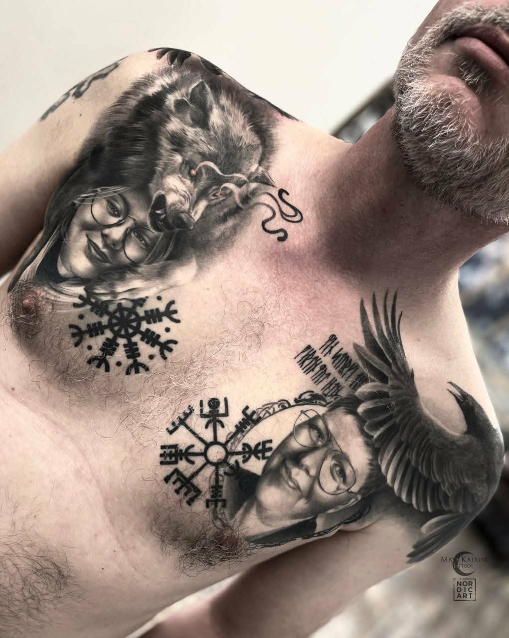 Portræt tattoo